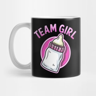 Team Girl - Gender Reveal Party - Baby Shower Gift Mug